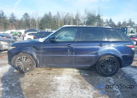 2017 Land Rover Range Rover Sport 3.0L V6 Supercharged Hse Dynamic z USA, uszkodzony, nr VIN SALWV2FV9HA151329